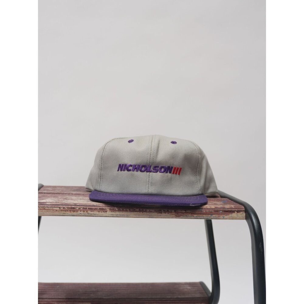 Vintage Nicholson 3 Purple & Gray Hat